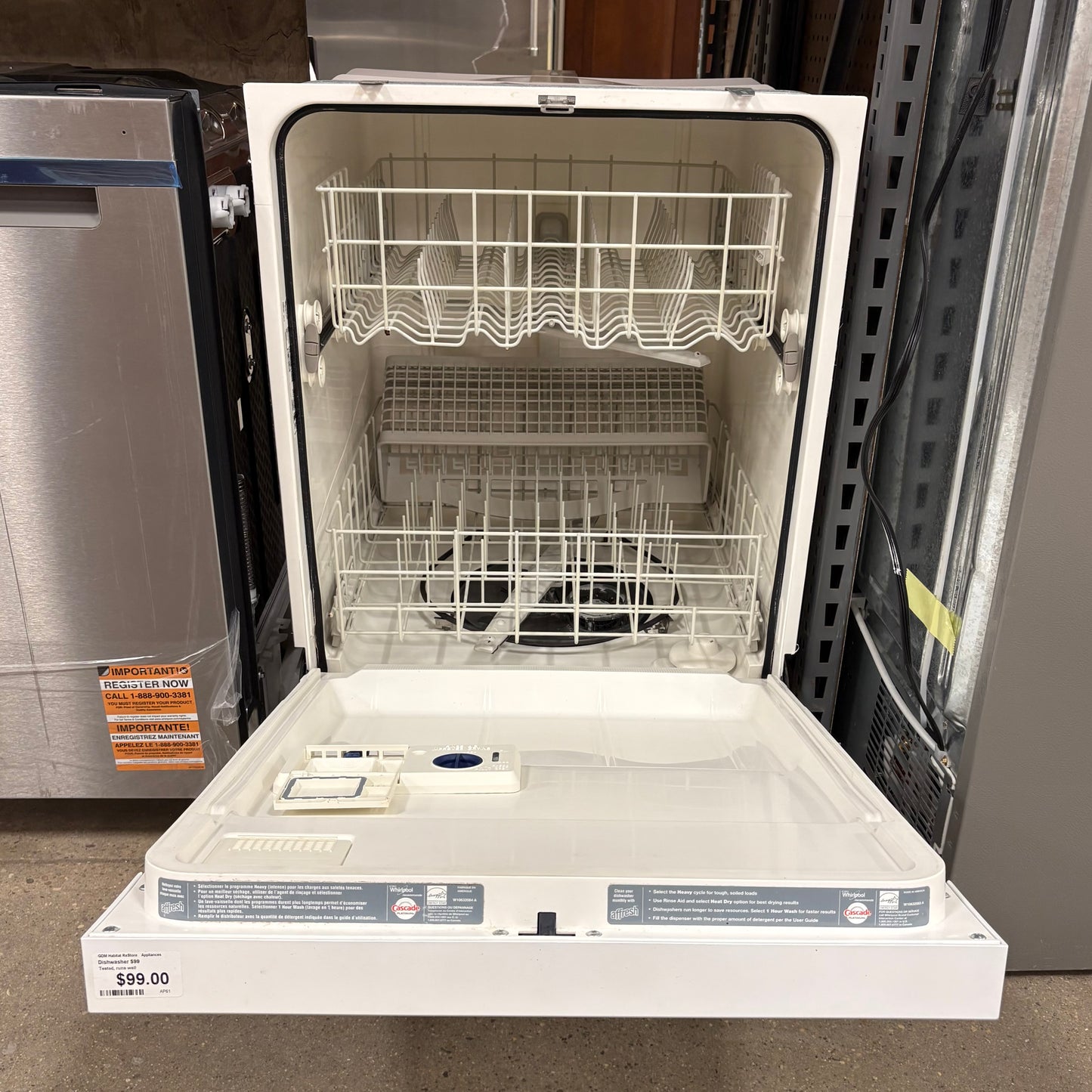 Whirlpool Dishwasher