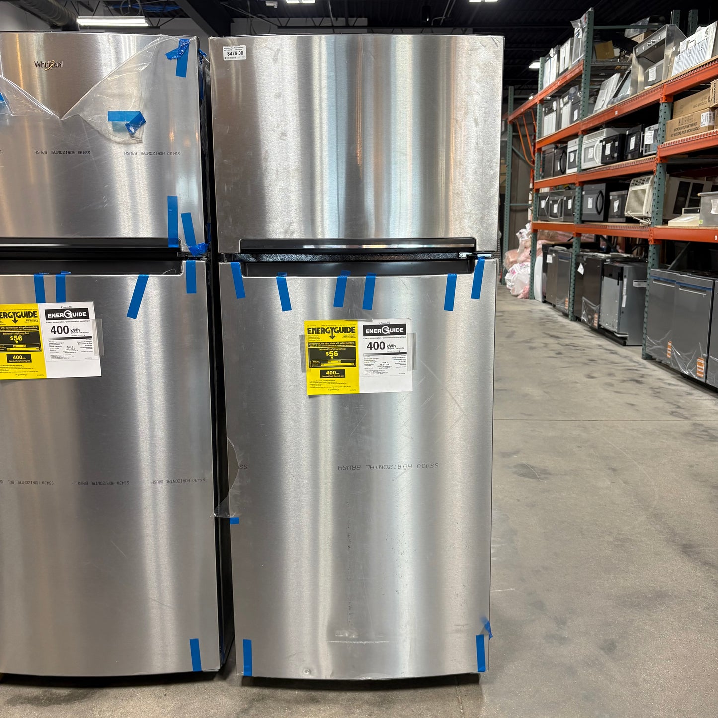 Whirlpool Top Freezer Fridge