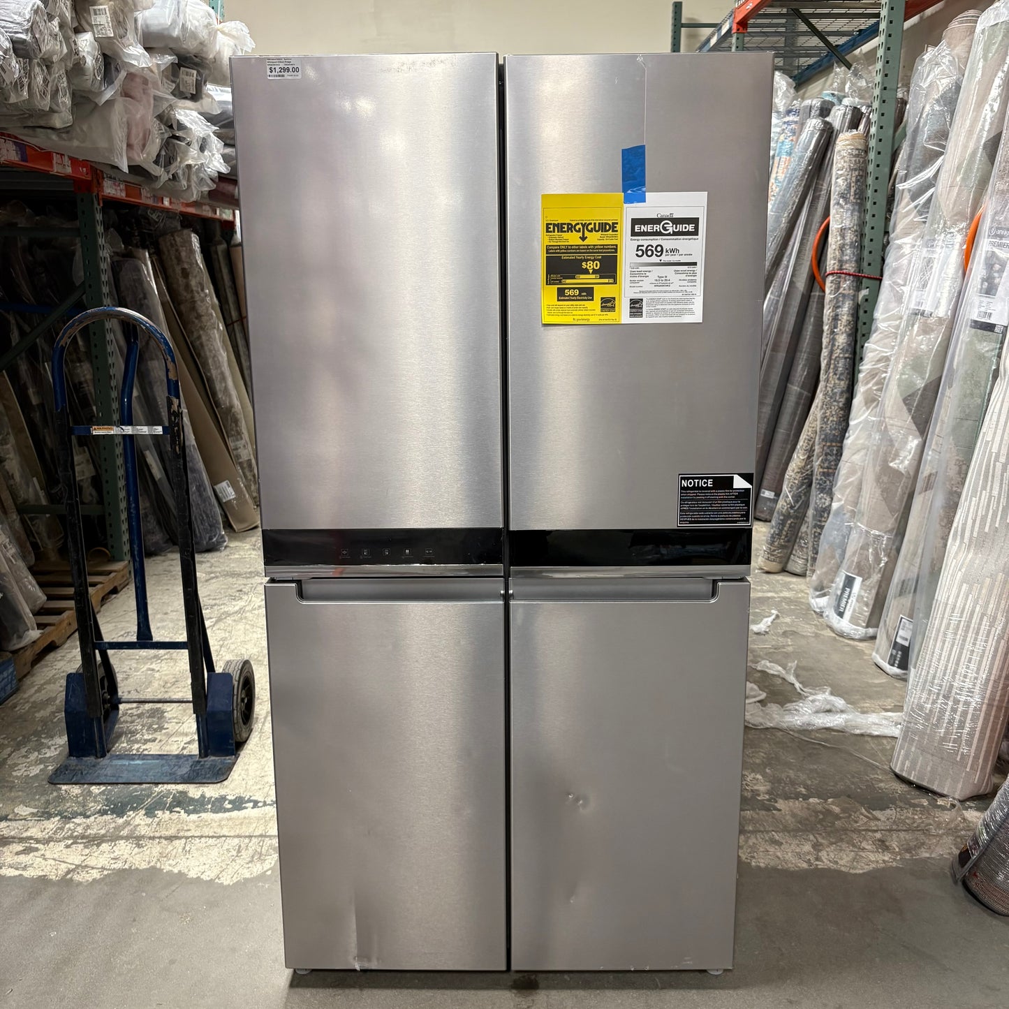 Whirlpool 4 Door Fridge