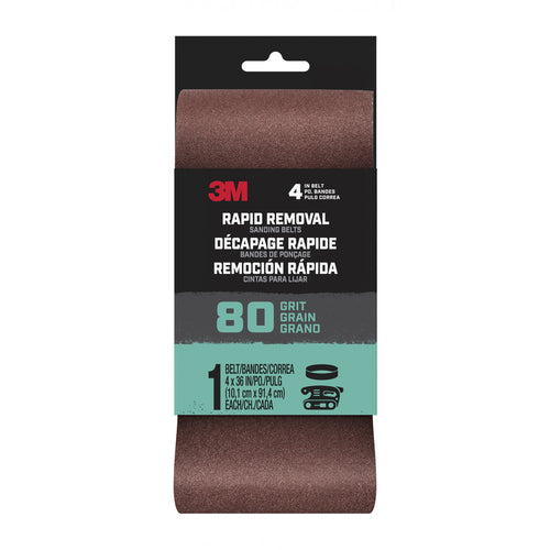 3M 80 Grit Sanding Belt