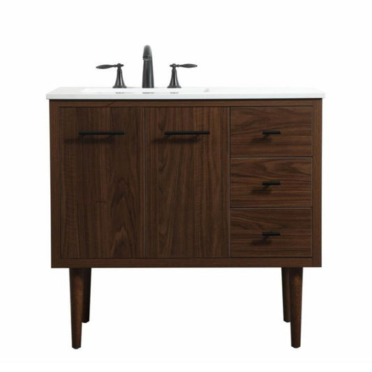 Cyrus Walnut 36" Vanity