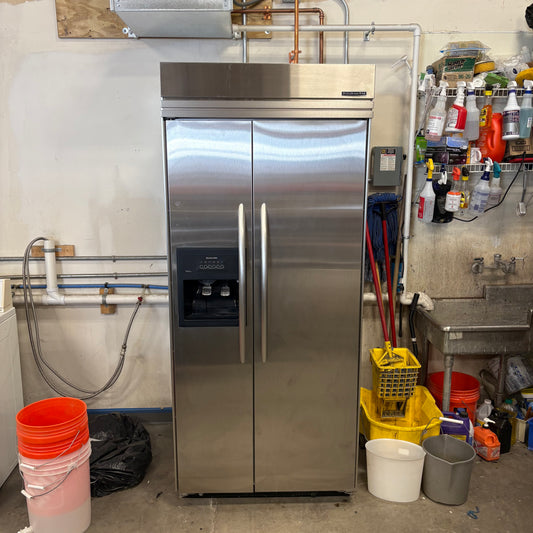 KitchenAid 36" Built-In Side by Side Fridge
