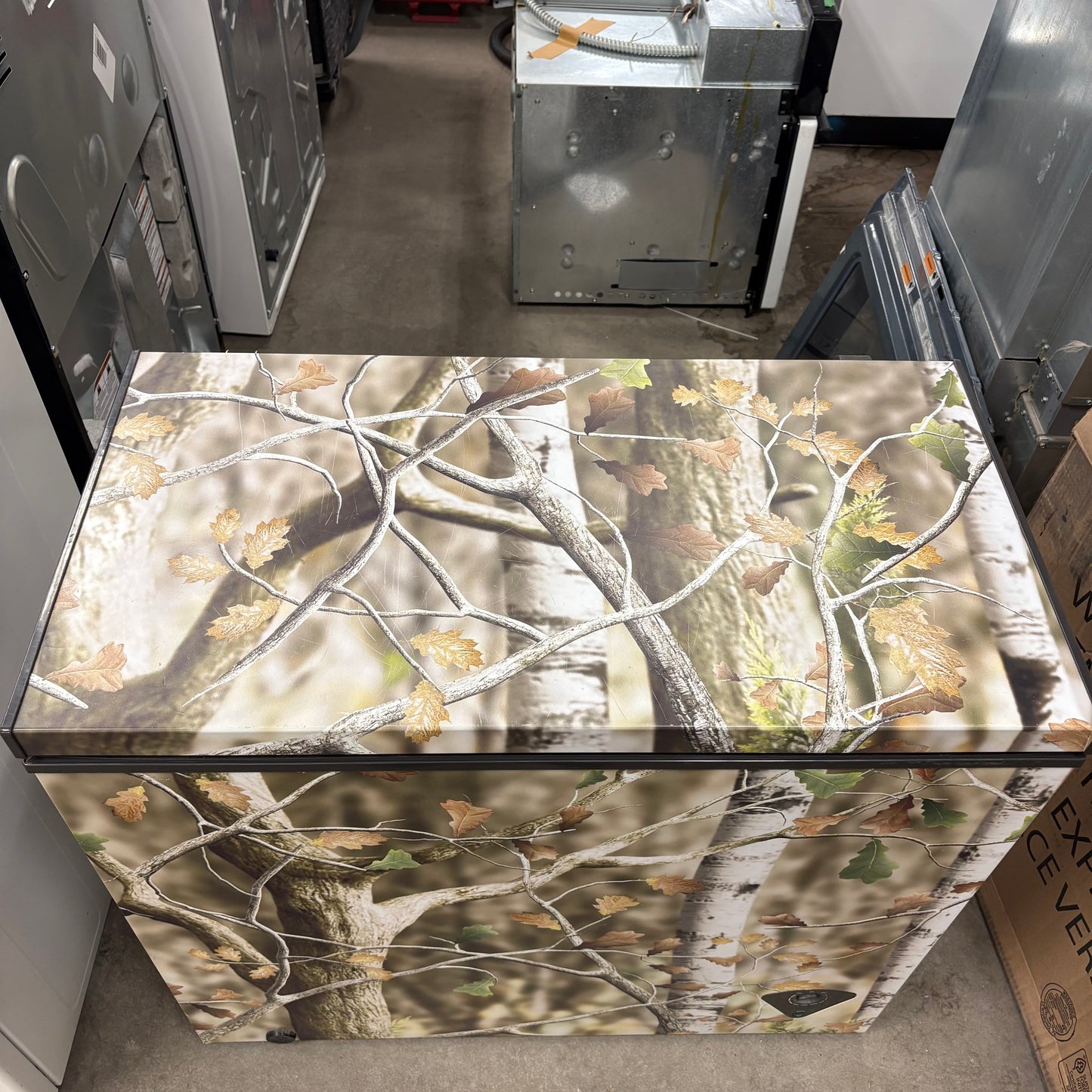 GE 7cuft Camo Chest Freezer