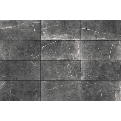 Noir Veined Tile 12x24 Tile