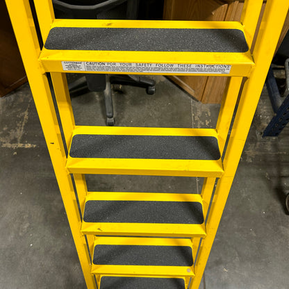 Cotterman Steel Library Ladder