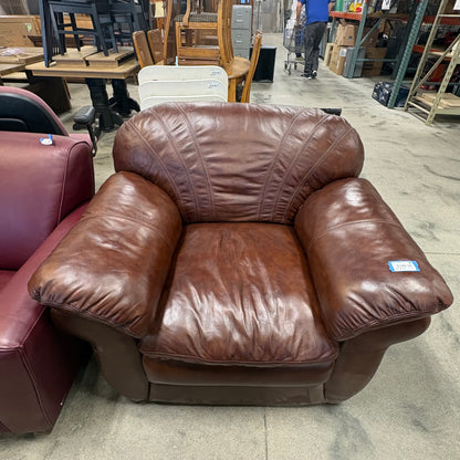Brown Leather Chair