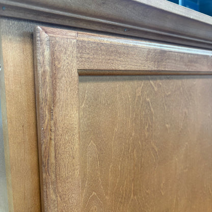 Maple Stained Cabinet Set -14p FALSE