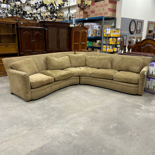 2 Pc. Curved Couch