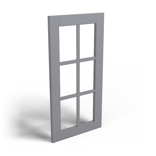 Special Order - 15" x 30" Mullion Door Pacific Gray - 1530MD 30" Wall Cabinets GHI GHI Accessories Mullion Door Pacific Gray Special Order SPPGS