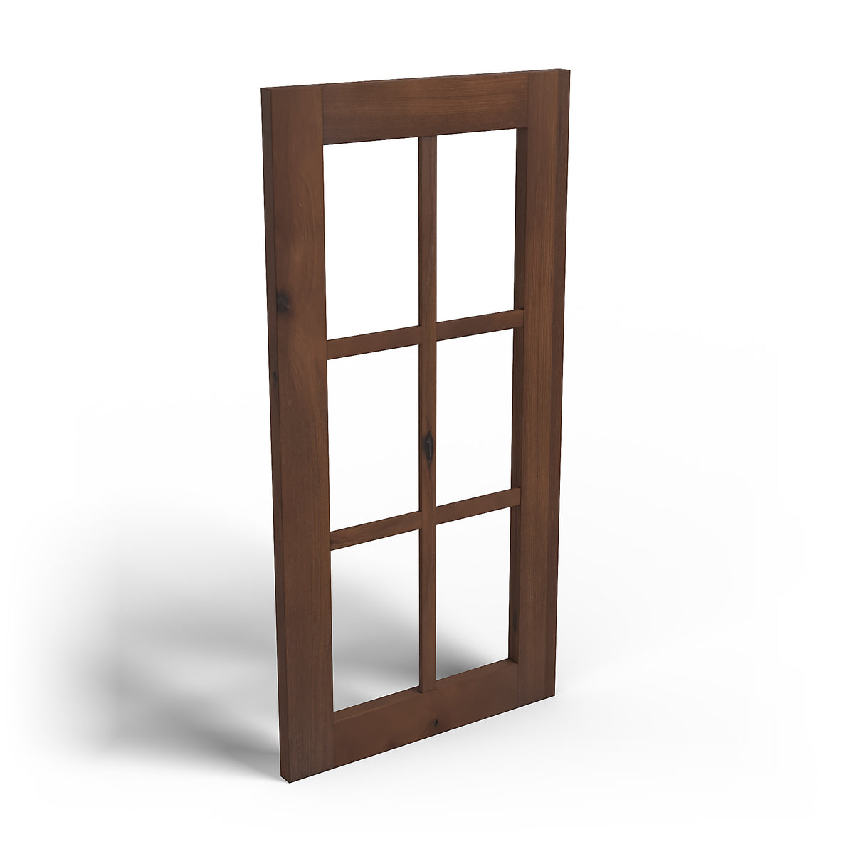 Special Order - 15" x 30" Mullion Door Rustic Walnut - 1530MD 30" Wall Cabinets GHI GHI Accessories Mullion Door Rustic Walnut Special Order SPRWS