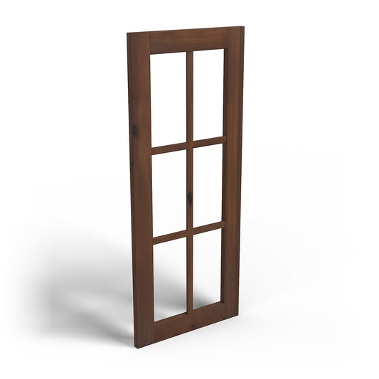 Special Order - 15" x 36" Mullion Door Rustic Walnut - 1536MD 36" Wall Cabinets GHI GHI Accessories Mullion Door Rustic Walnut Special Order SPRWS