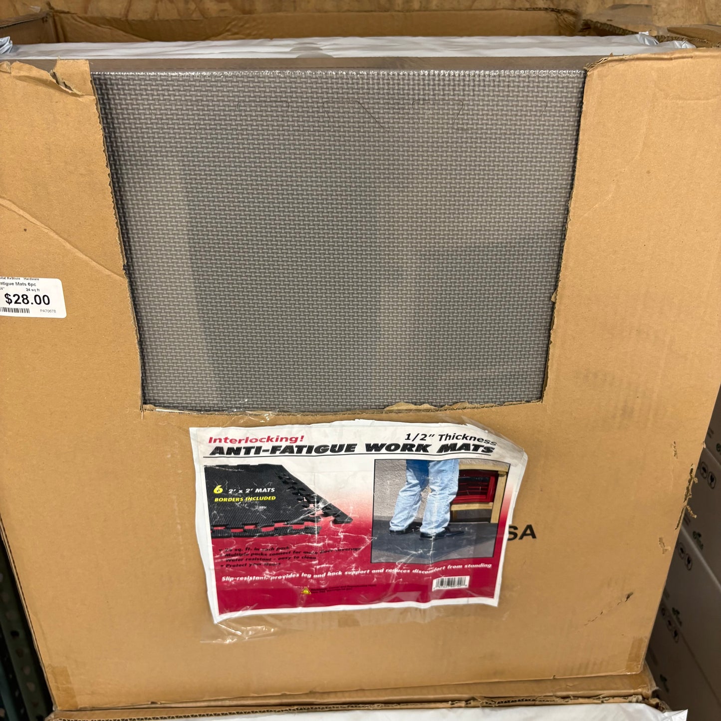 Anti-Fatigue Mats 6pc