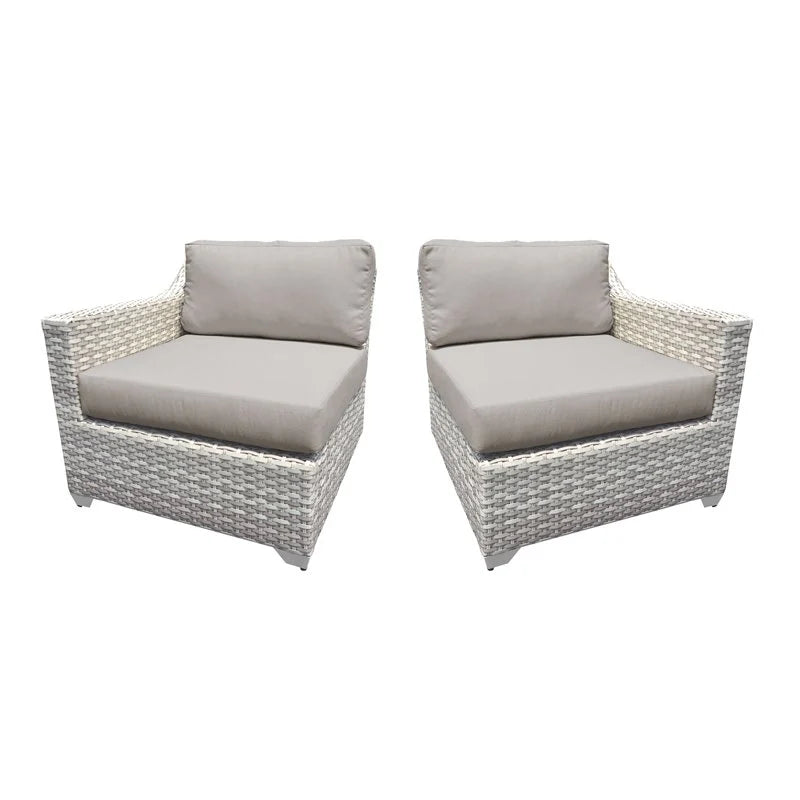 Fairmont Wicker Patio Loveseat