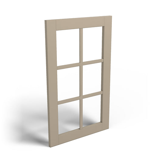 Special Order - 18" x 30" Mullion Door Mojave Shaker - 1830MD 30" Wall Cabinets GHI GHI Accessories Mojave Shaker Mullion Door Special Order SPMJS