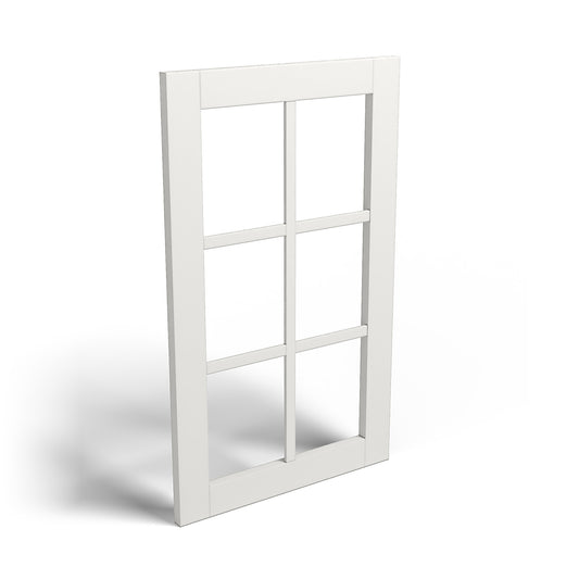 Special Order - 18" x 30" Mullion Door Newport White - 1830MD 30" Wall Cabinets GHI GHI Accessories Mullion Door Newport White Special Order SPNPW