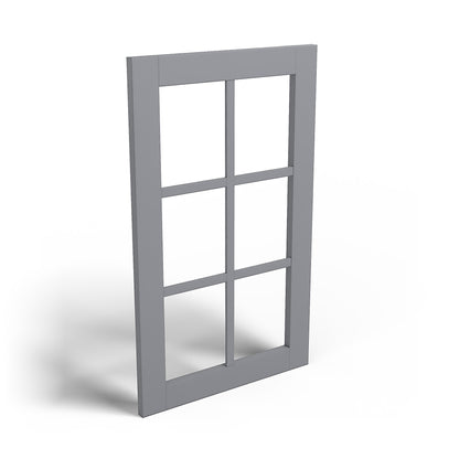 Special Order - 18" x 30" Mullion Door Pacific Gray - 1830MD 30" Wall Cabinets GHI GHI Accessories Mullion Door Pacific Gray Special Order SPPGS