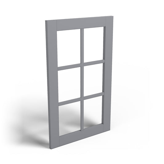 Special Order - 18" x 30" Mullion Door Pacific Gray - 1830MD 30" Wall Cabinets GHI GHI Accessories Mullion Door Pacific Gray Special Order SPPGS