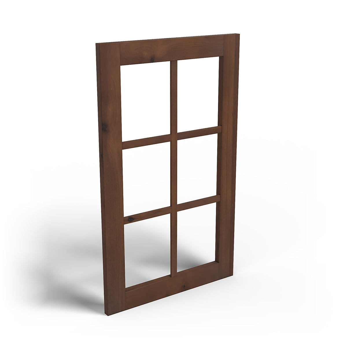 Special Order - 18" x 30" Mullion Door Rustic Walnut - 1830MD 30" Wall Cabinets GHI GHI Accessories Mullion Door Rustic Walnut Special Order SPRWS