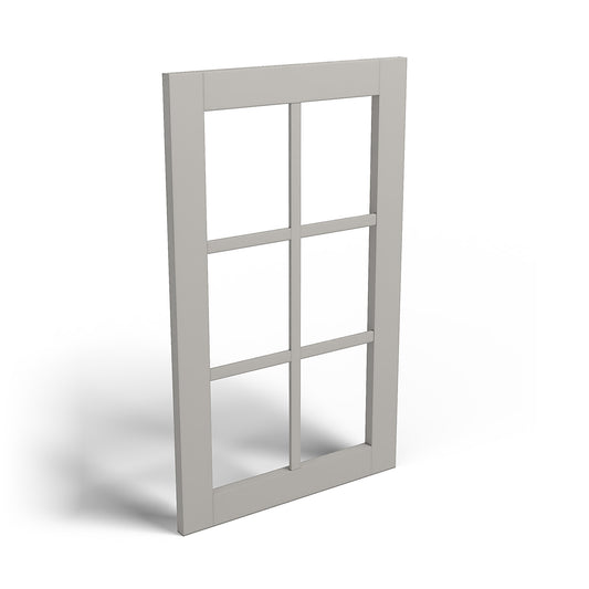 Special Order - 18" x 30" Mullion Door Stone Harbor Gray - 1830MD GHI GHI Accessories Mullion Door Special Order SPSHG Stone Harbor Gray