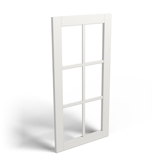 Special Order - 18" x 36" Mullion Door Newport White - 1836MD 36" Wall Cabinets GHI GHI Accessories Mullion Door Newport White Special Order SPNPW