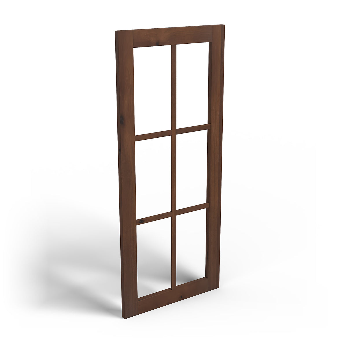 Special Order - 18" x 42" Mullion Door Rustic Walnut - 1842MD 42" Wall Cabinets GHI GHI Accessories Mullion Door Rustic Walnut Special Order SPRWS