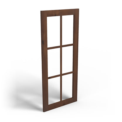 Special Order - 18" x 42" Mullion Door Rustic Walnut - 1842MD 42" Wall Cabinets GHI GHI Accessories Mullion Door Rustic Walnut Special Order SPRWS