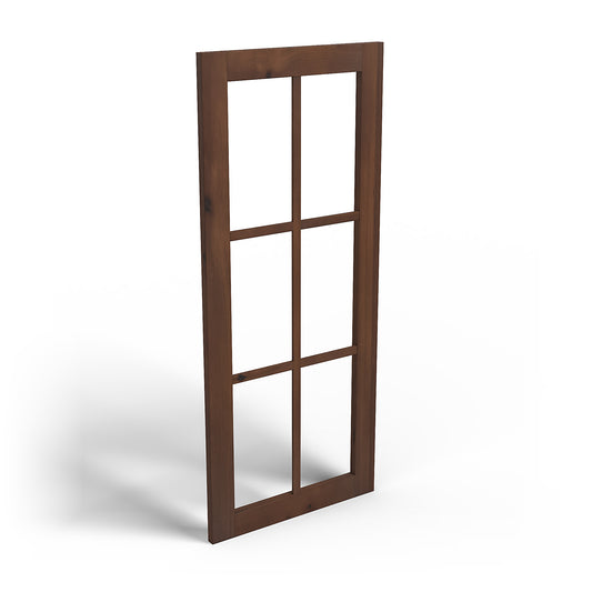 Special Order - 18" x 42" Mullion Door Rustic Walnut - 1842MD 42" Wall Cabinets GHI GHI Accessories Mullion Door Rustic Walnut Special Order SPRWS