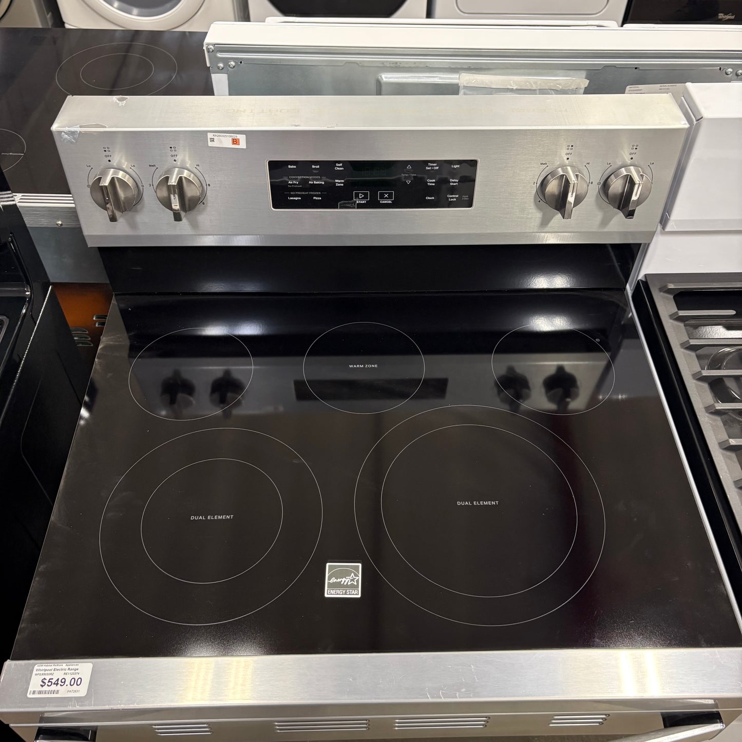 Whirlpool Electric Range
