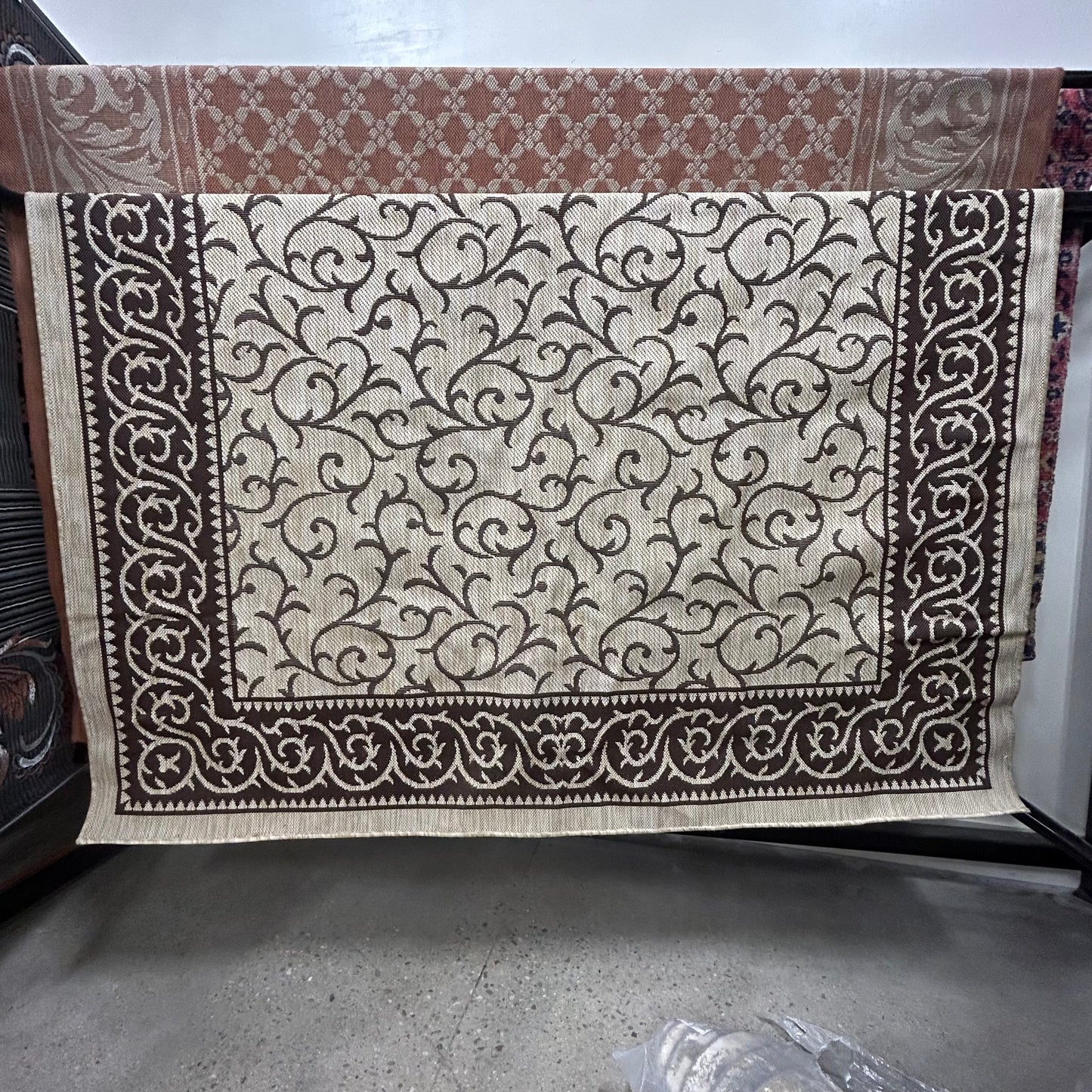 8' X 10' Beige Outdoor Rug