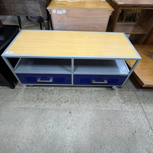 Locker-Style TV Stand