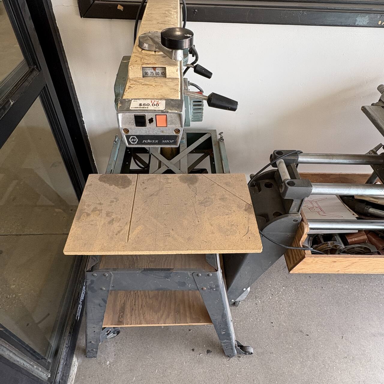B&D Power Shop Bench Saw FALSE