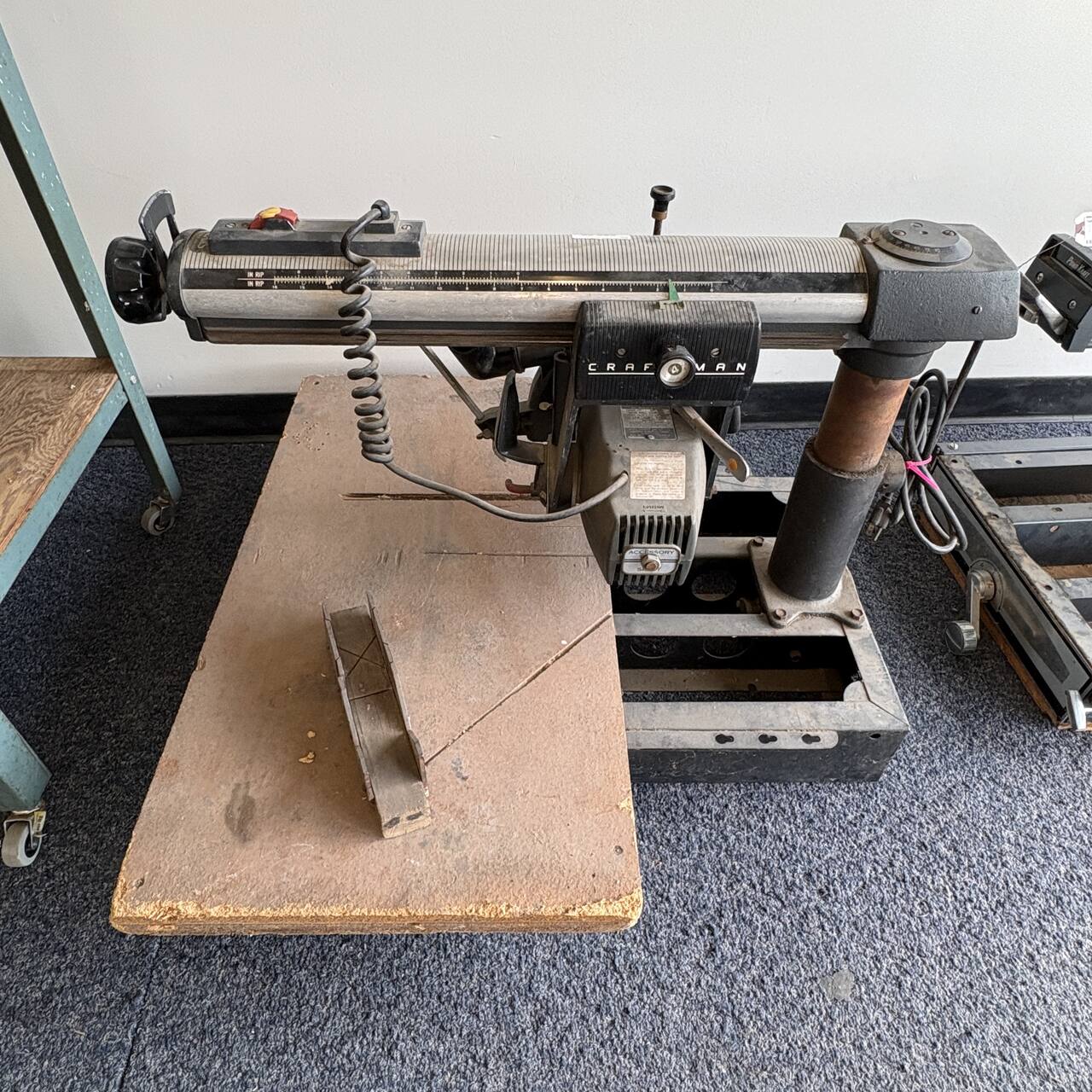 Craftsman Radial Arm Saw FALSE