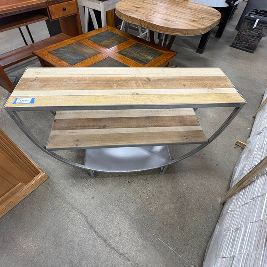 Plank-Top Console Table