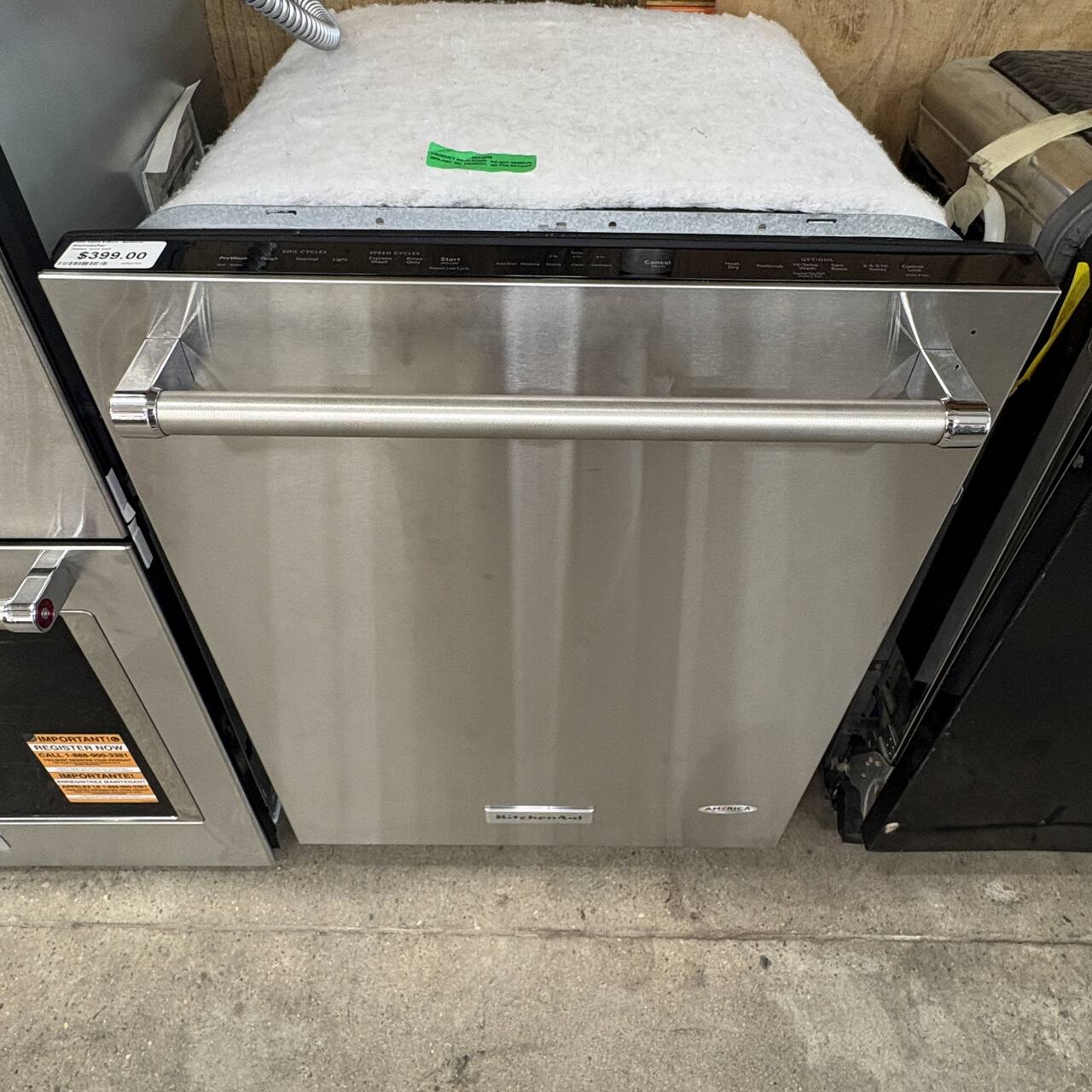 Stainless Steel KA Dishwasher