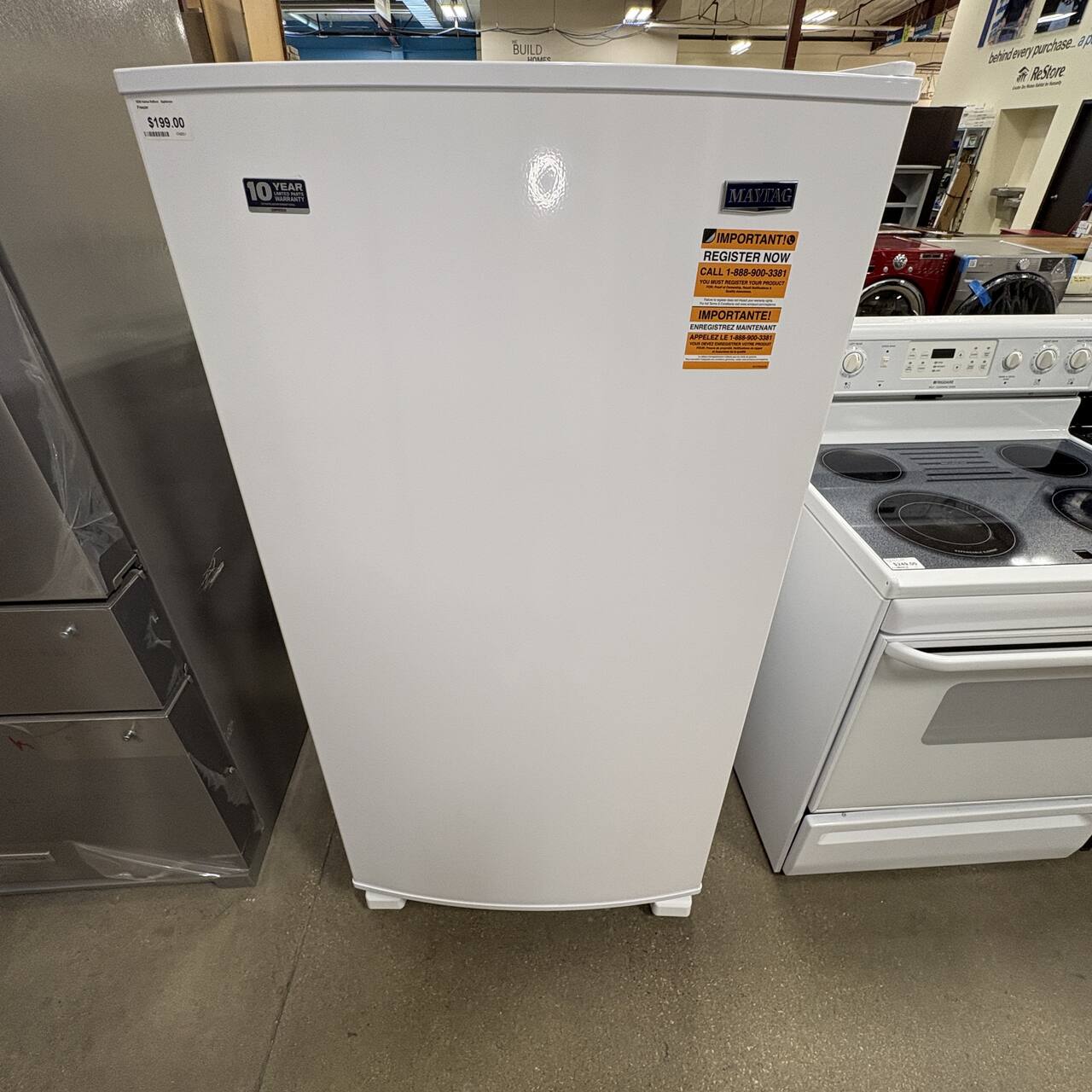 Maytag Upright Freezer