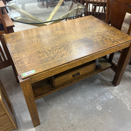 Vintage Oak Qtr Sawn Table