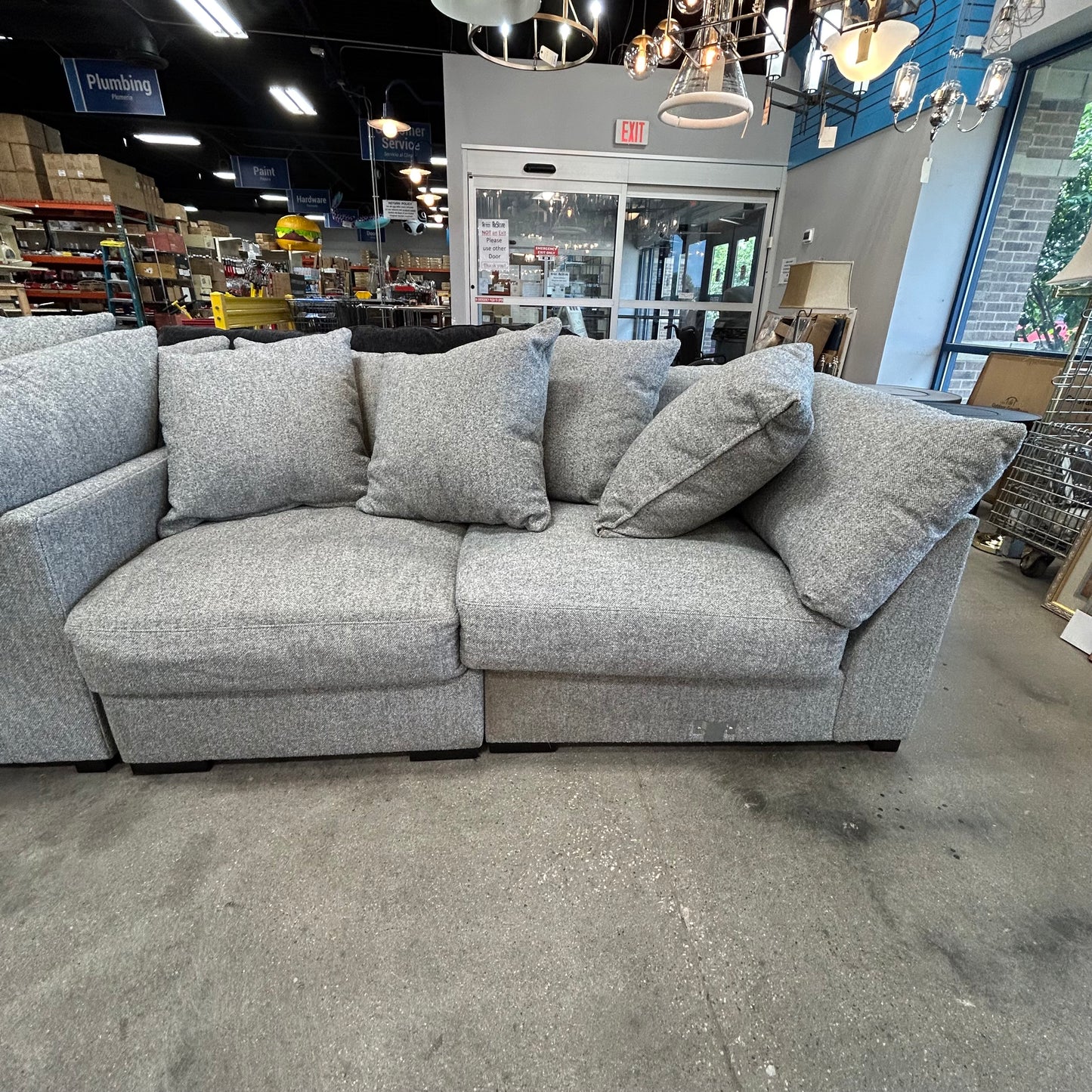 4 Pc. Woven Sectional