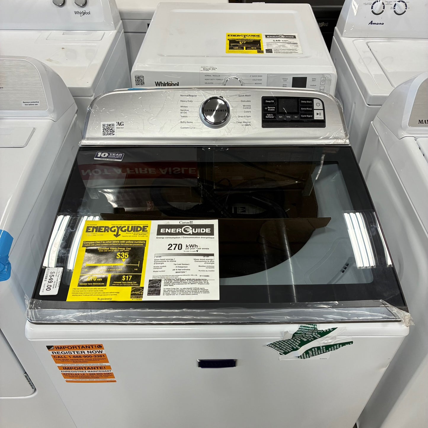 Maytag Top Load Washer