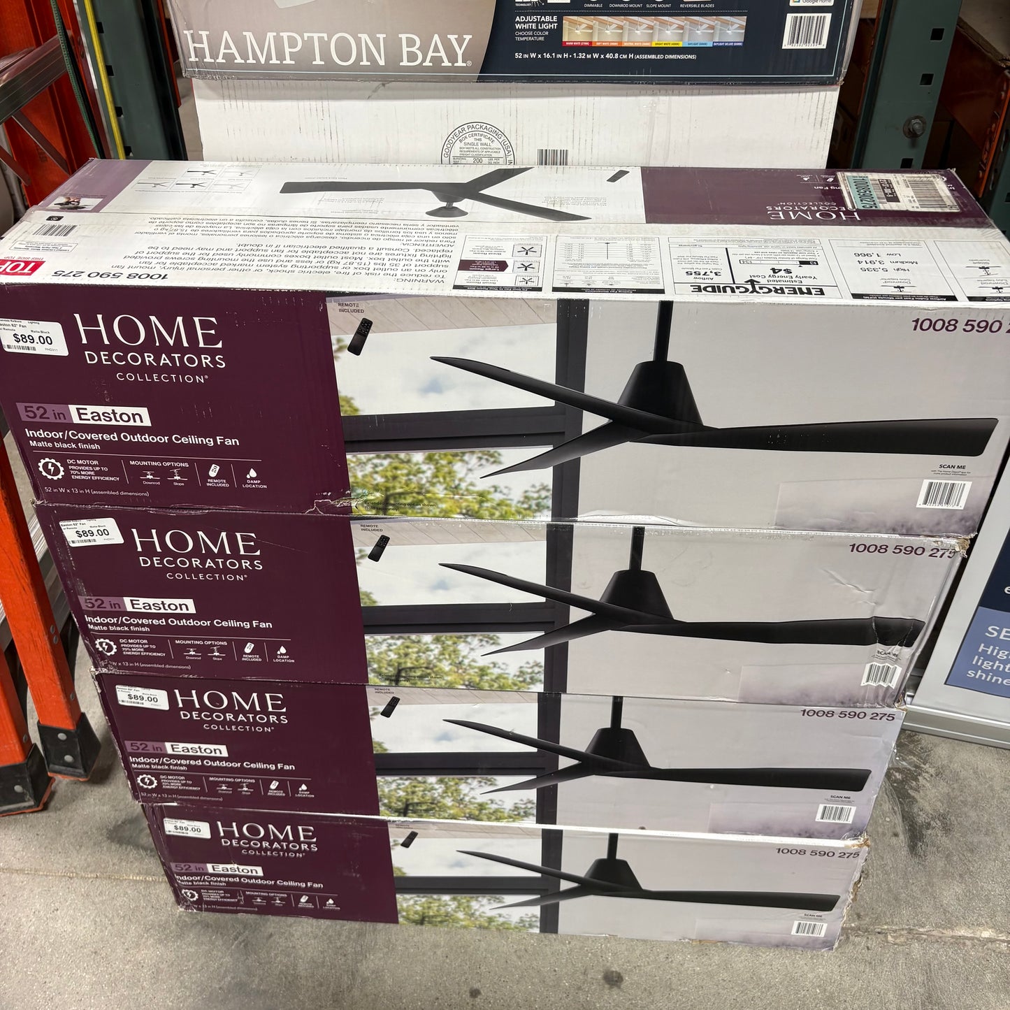 Easton 52" Fan TRUE