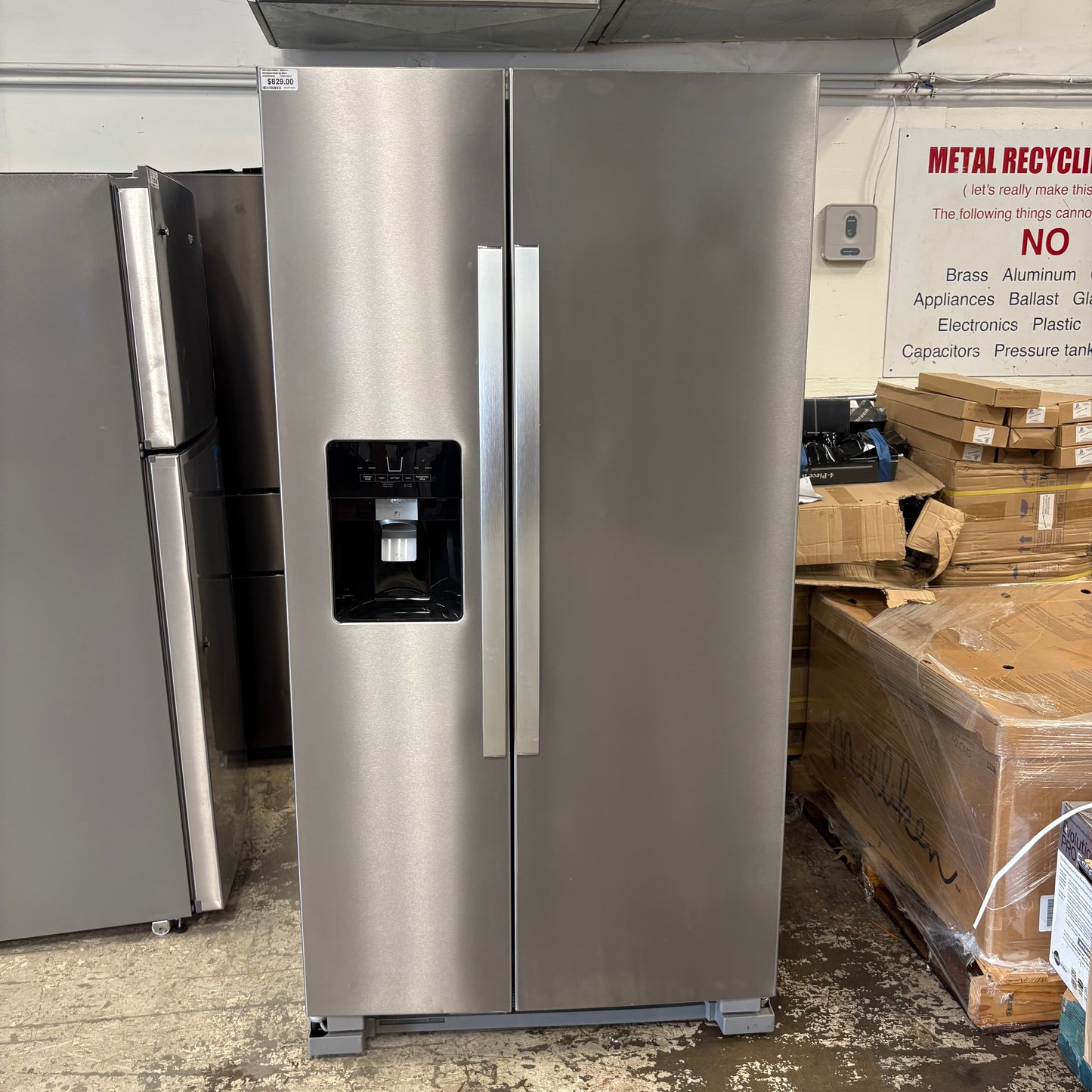 NEW Side by Side Fridge