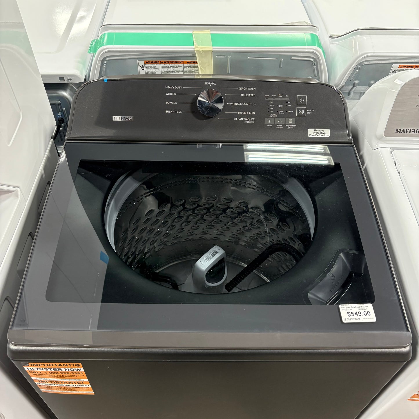 Whirlpool Top Load Washer