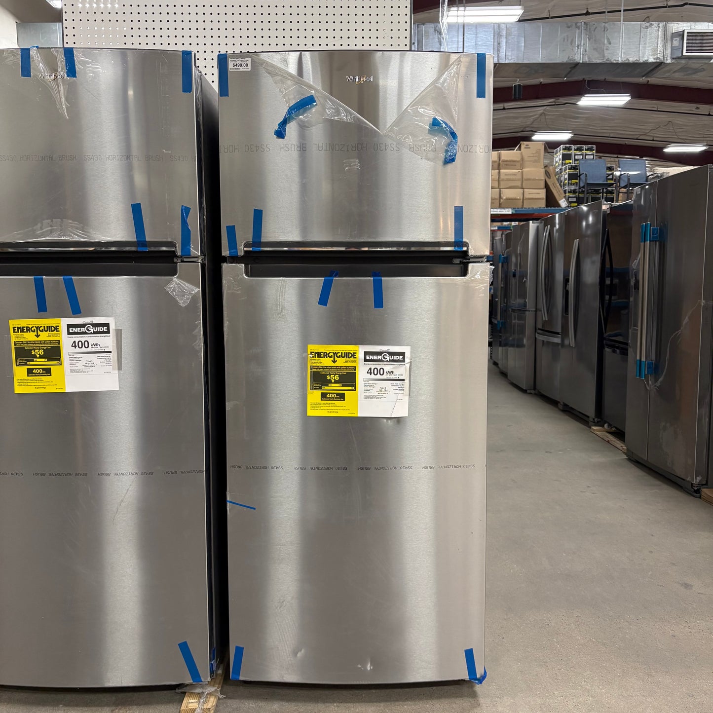 Whirlpool Top Freezer Fridge