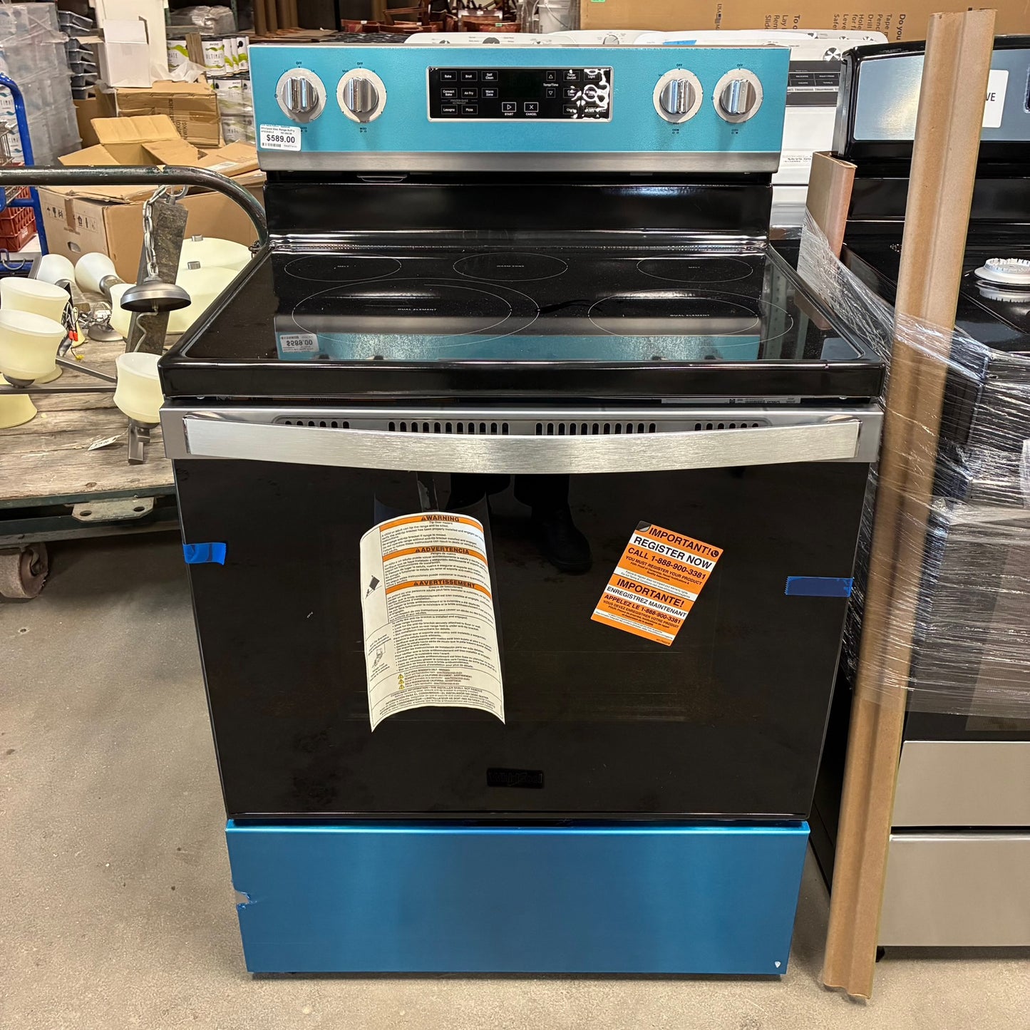 Whirlpool Elec Range AirFry