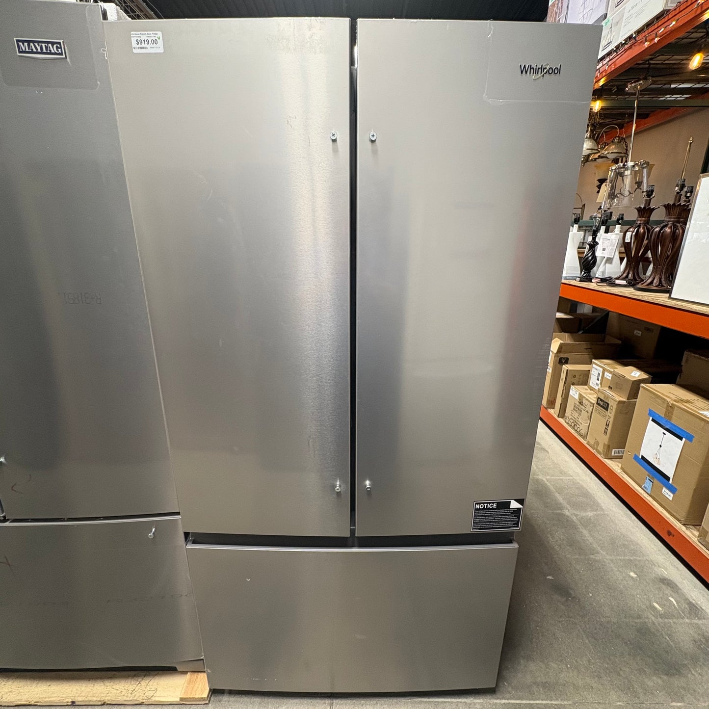 Whirlpool French Door Fridge