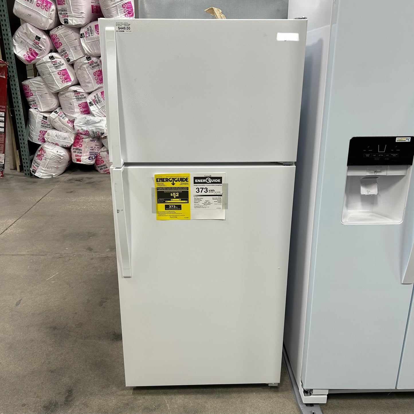 Whirlpool Top Freezer Fridge
