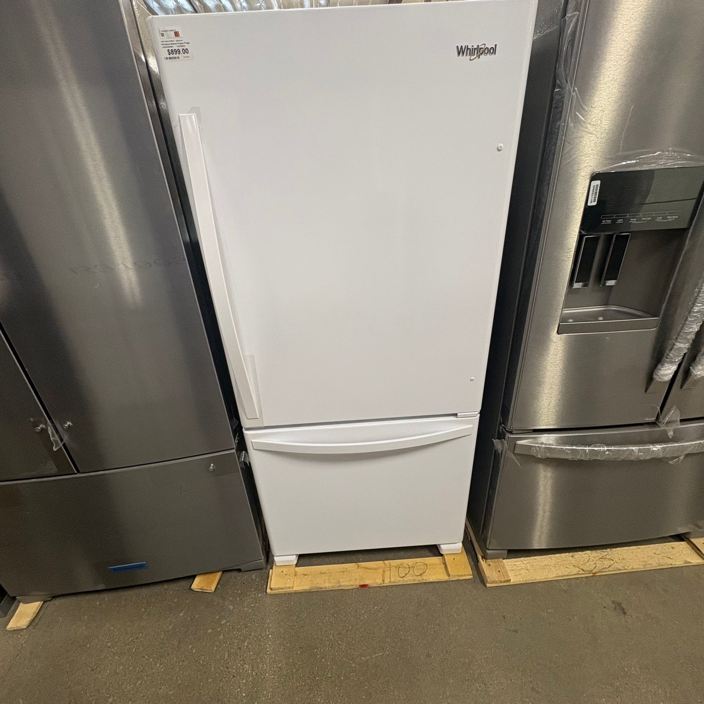 Whirlpool Bottom Freeze Fridge
