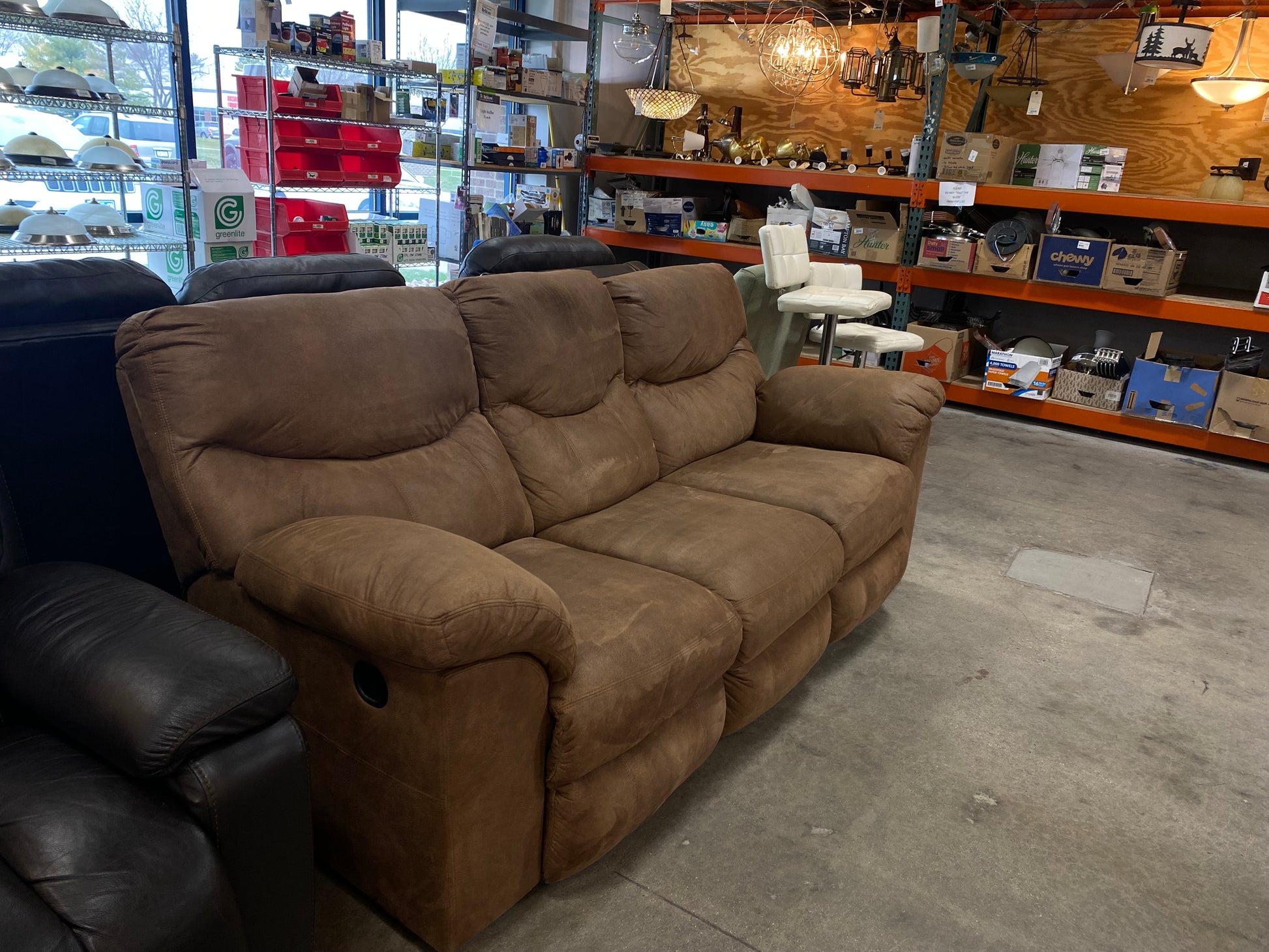 Ashley Boxberg Reclining Sofa true