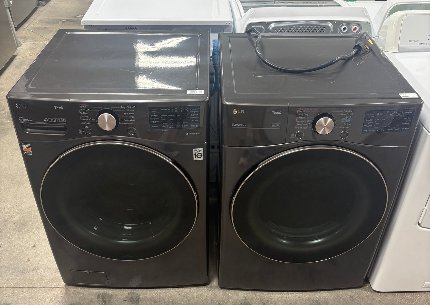 LG ThinQ Washer/Dryer Set