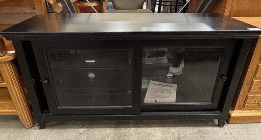 Black 50" Sliding Console