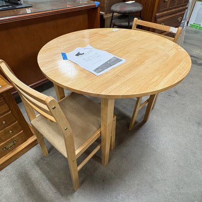 3-Pc Round Dining Set